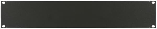 Lanview 2U 19" svart täckpanel, skruvtyp, RAB105BL