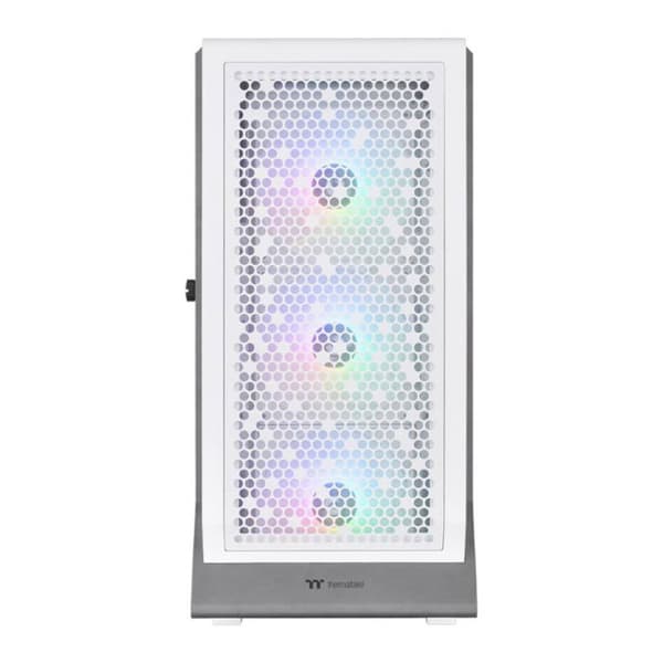 Chassi E-ATX - Thermaltake - CERES 500 TG ARGB SNOW - Härdat glas - 4 ARGB-fläktar - Elegant design