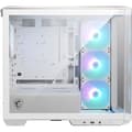 Miniatyrbild 3 av 5: PC-fodral - MSI - MAG PANO M100R PZ - Vit