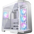 Miniatyrbild 1 av 2: ATX PC-fodral - MSI - MAG PANO 100R PZ - Vit - Vertikal GPU-installation - 4 ARGB-fläktar