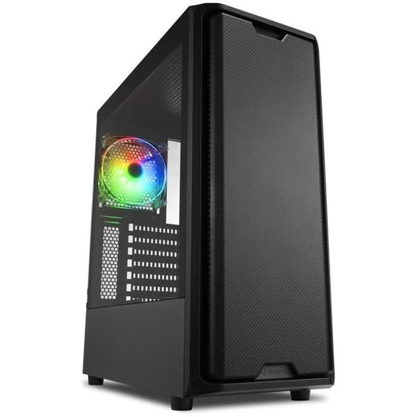 Sharkoon SK3 RGB Semi-Tower ATX-fodral Svart