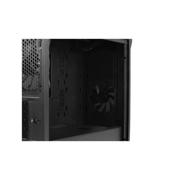 Mikroturbox - GENESIS - IRID 503 - Svart - 120 mm fläktar - Micro ATX kompatibilitet