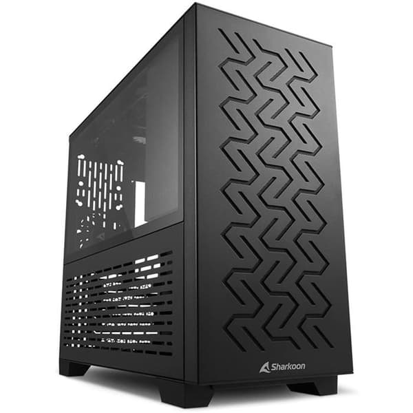 Sharkoon MS-Z1000 Semi-Tower ATX-fodral Svart