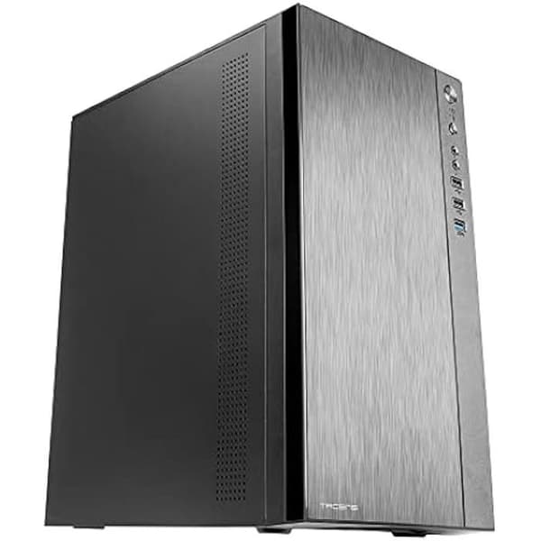 TACENS ANIMA ACX500, Micro ATX PC-fodral, 12cm fläkt, 500W strömförsörjning, USB 3.0, Svart Svart