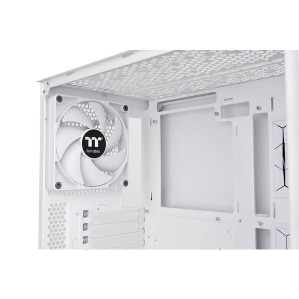 ATX-chassi - Thermaltake - Ceres 330 TG ARGB - Vit - 3 ARGB-fläktar - Härdat glas panel