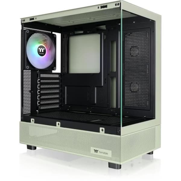 PC-chassi - THERMALTAKE - View 270 TG ARGB - Mid-tower - E-ATX - Härdat glas - Matcha Green Grön