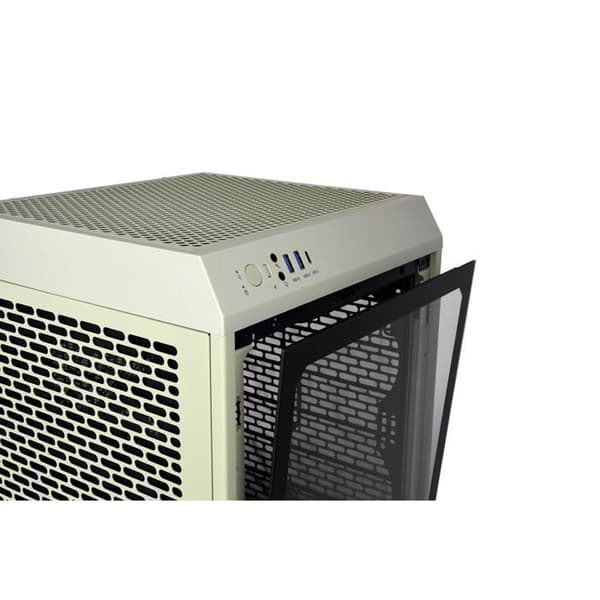 Mini-tour PC - Thermaltake - The Tower 200 - Ljusgrön - 2 fläktar - Sidofönster