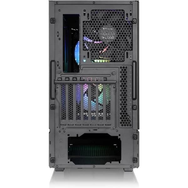 Chassi - THERMALTAKE - Ceres 330 TG ARGB - Mellanstorlek - Svart - Förinstallerade ARGB-fläktar