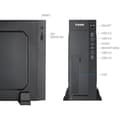Miniatyrbild 2 av 2: TOOQ TQC-3008U3C - Smal Micro-ATX/Mini-ITX-fodral, SD/TF-kortläsare, 500W Micro-ATX/SFX-strömförsörjning ingår, svart