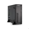 Miniatyrbild 1 av 2: TOOQ TQC-3008U3C - Smal Micro-ATX/Mini-ITX-fodral, SD/TF-kortläsare, 500W Micro-ATX/SFX-strömförsörjning ingår, svart