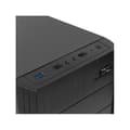 Miniatyrbild 5 av 6: NOX LITE010 PC-fodral ATX midi tower 500 Watt (ATX) svart USB-Audio