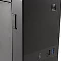 Miniatyrbild 2 av 2: CoolBox T310 - Micro ATX Slim PC-fodral med BASIC500-GRS-källa. USB-C, USB 3.0 och främre SD-kortläsare, stöd för