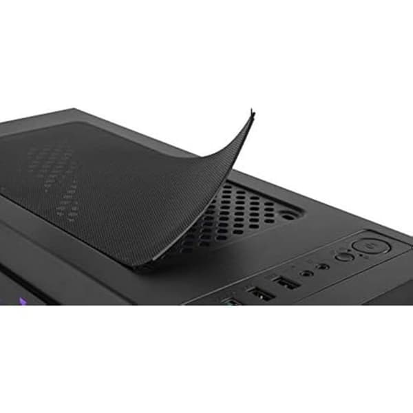 Nox Hummer TGM -NXHUMMERTGM- ATX ARGB-fodral - Micro ATX-ITX, 4 förinstallerade 120 mm ARGB-fläktar, härdat glas, plats för