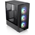 Miniatyrbild 1 av 6: Mid Tower PC-fodral utan strömförsörjning - THERMALTAKE View 200 TG ARGB (svart) - ATX/Micro ATX - 3x120mm A-RGB - USB 3.0/2.0 - Härdat glas