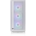 Miniatyrbild 4 av 6: Mid Tower PC-fodral utan strömförsörjning - THERMALTAKE S200 TG ARGB (Vit) - ATX/Micro ATX - 3x120mm A-RGB - USB 3.0/2.0 - Härdat glas