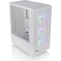 Miniatyrbild 1 av 6: Mid Tower PC-fodral utan strömförsörjning - THERMALTAKE S200 TG ARGB (Vit) - ATX/Micro ATX - 3x120mm A-RGB - USB 3.0/2.0 - Härdat glas