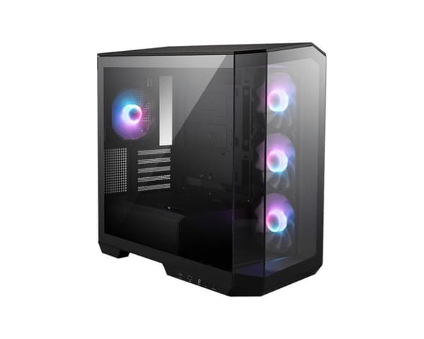 MSI MAG PANO M100R PZ Micro Tower Svart Svart