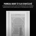 Miniatyrbild 4 av 6: PC-fodral - CORSAIR - 5000D CORE AIRFLOW - ATX Mid-tower - Optimerat luftflöde frontpanel - Vit - (CC-9011262-WW)