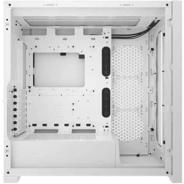 PC-fodral - CORSAIR - 5000D CORE AIRFLOW - ATX Mid-tower - Optimerat luftflöde frontpanel - Vit - (CC-9011262-WW)