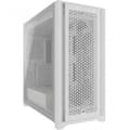 Miniatyrbild 1 av 6: PC-fodral - CORSAIR - 5000D CORE AIRFLOW - ATX Mid-tower - Optimerat luftflöde frontpanel - Vit - (CC-9011262-WW)