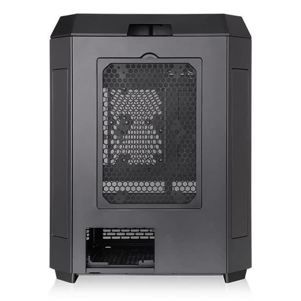 Thermaltake The Tower 600 Chassi PC Gaming ATX Midi Tower Svart Tempererat Glas RGB