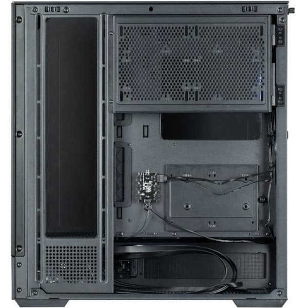 PC Chassi - ZALMAN - P40 Prism - Utan strömförsörjning - Medeltorn - ATX-format - Svart