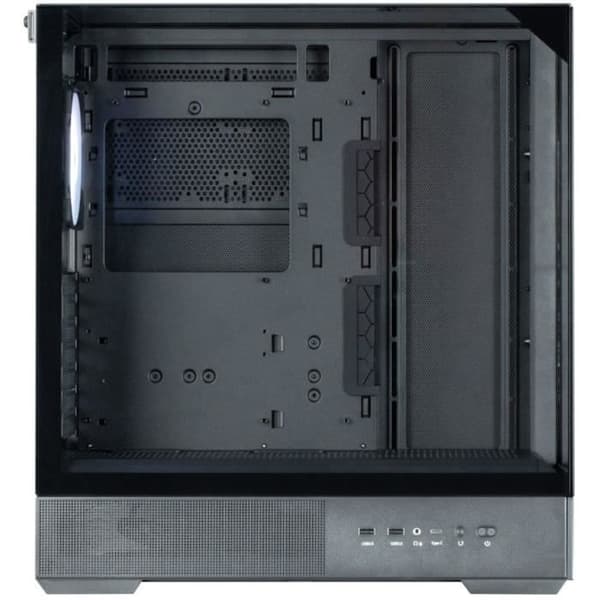 PC Chassi - ZALMAN - P40 Prism - Utan strömförsörjning - Medeltorn - ATX-format - Svart