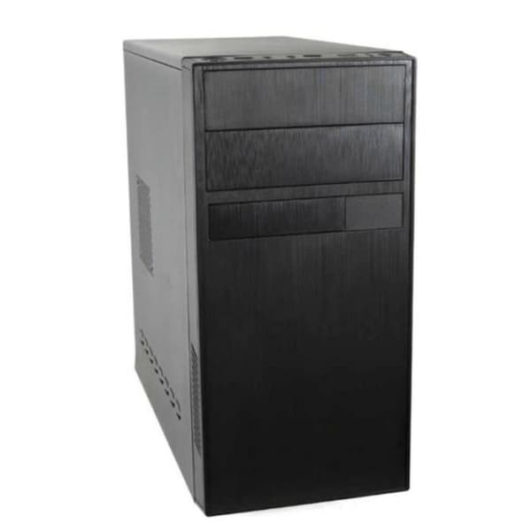 CoolBox M-550 Micro ATX Half-Tower Case Svart Svart
