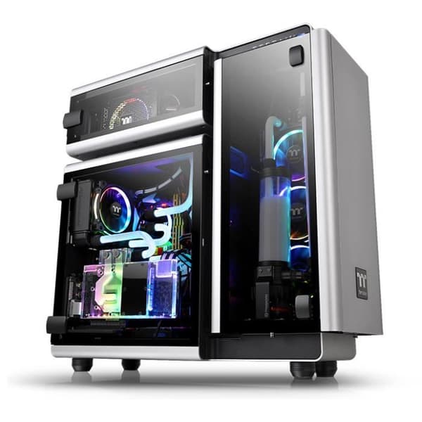 THERMALTAKE Level 20 - E-ATX Gaming Super Tour Case - härdat glas - 3x140mm RGBPlus - Space Grey