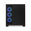 Miniatyrbild 4 av 6: NOX Hummer GLOCK ARGB Semitorre ATX Tempererat Glas USB-C Svart