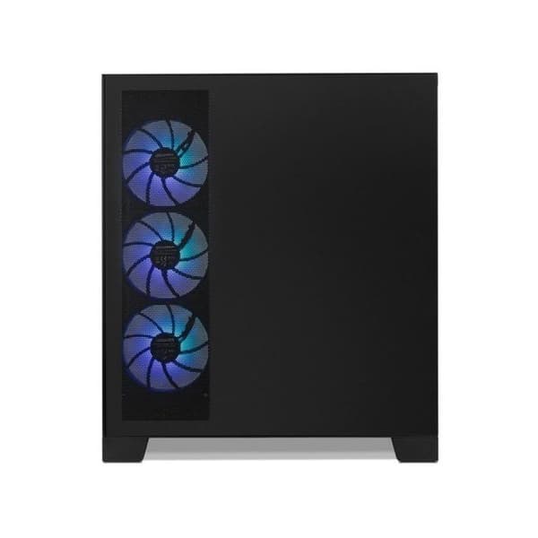 NOX Hummer GLOCK ARGB Semitorre ATX Tempererat Glas USB-C Svart