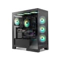 Miniatyrbild 2 av 6: NOX Hummer GLOCK ARGB Semitorre ATX Tempererat Glas USB-C Svart