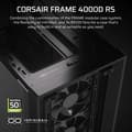 Miniatyrbild 2 av 6: PC-chassi - CORSAIR - FRAME 4000D RS - Midhöjd - Svart - CC-9011312-WW