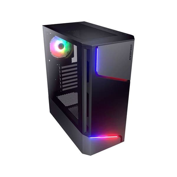 Gaming PC Chassi - Cougar Gaming - MX 360 RGB - Kompatibel med långa grafikkort - Kompatibel med ATX-moderkort