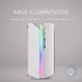Miniatyrbild 3 av 4: Mars Gaming MC-S1 Semi-Tower ATX Fodral Vit