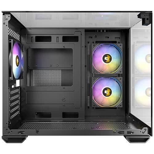 Antec CX600M Trio Chassi PC Mini Tower ITX/Micro-ITX Svart Tempererat Glas ARGB