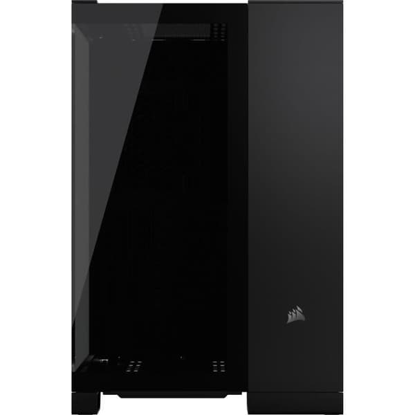 PC-fodral - CORSAIR - 6500X Härdat glas Mid-Tower Dual Chamber - Svart