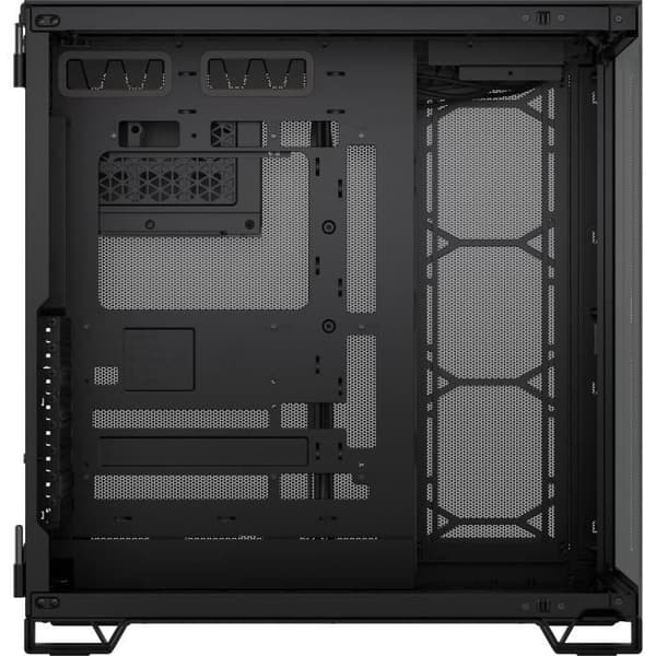 PC-fodral - CORSAIR - 6500X Härdat glas Mid-Tower Dual Chamber - Svart
