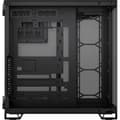 Miniatyrbild 6 av 6: PC-fodral - CORSAIR - 6500X Härdat glas Mid-Tower Dual Chamber - Svart