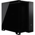 Miniatyrbild 1 av 6: PC-fodral - CORSAIR - 6500X Härdat glas Mid-Tower Dual Chamber - Svart