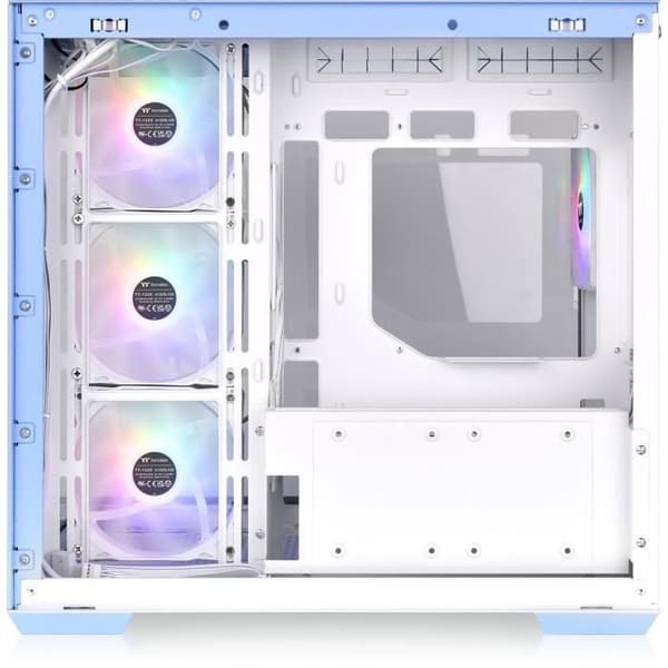 PC-fodral - THERMALTAKE - View 380 TG ARGB Hydrangea Blue - Medium tower - ATX - Härdat glas - Blå