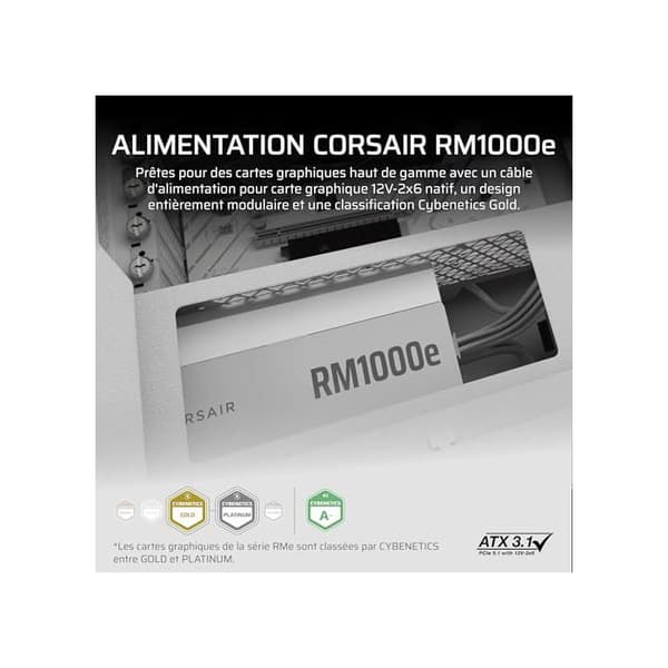 CORSAIR RMe Vit Serie - RM1000e Vit
