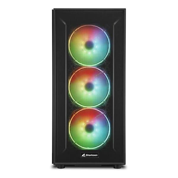 Sharkoon TG6M RGB Tower Black - 4044951032136