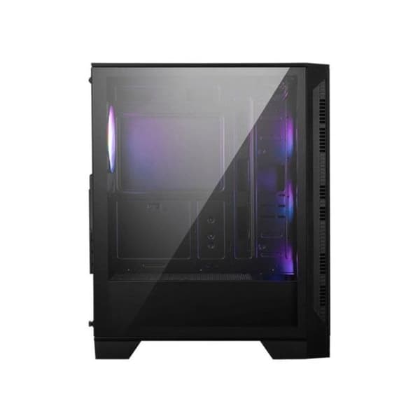 MSI MAG FORGE 121A AIRFLOW ARGB Halv Torre ATX Tempererat Glas USB 3.0 Svart