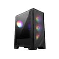 Miniatyrbild 1 av 5: MSI MAG FORGE 121A AIRFLOW ARGB Halv Torre ATX Tempererat Glas USB 3.0 Svart