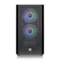 Miniatyrbild 2 av 4: Thermaltake Versa H16 Chassi PC Micro Tower Tempererat Vetro ARGB Svart