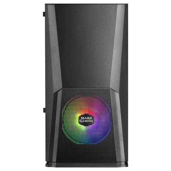 Mars Gaming MCONE, MicroATX Gamer Case, 2X 120mm fläktar, RGB + Grid