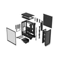 Miniatyrbild 4 av 6: Datorkapsling - FRACTAL DESIGN - Meshify 3 RGB - E-ATX (277 mm) - 3 fläktar - USB Typ C med 20 Gbps - Svart