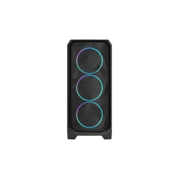 Datorkapsling - FRACTAL DESIGN - Meshify 3 RGB - E-ATX (277 mm) - 3 fläktar - USB Typ C med 20 Gbps - Svart
