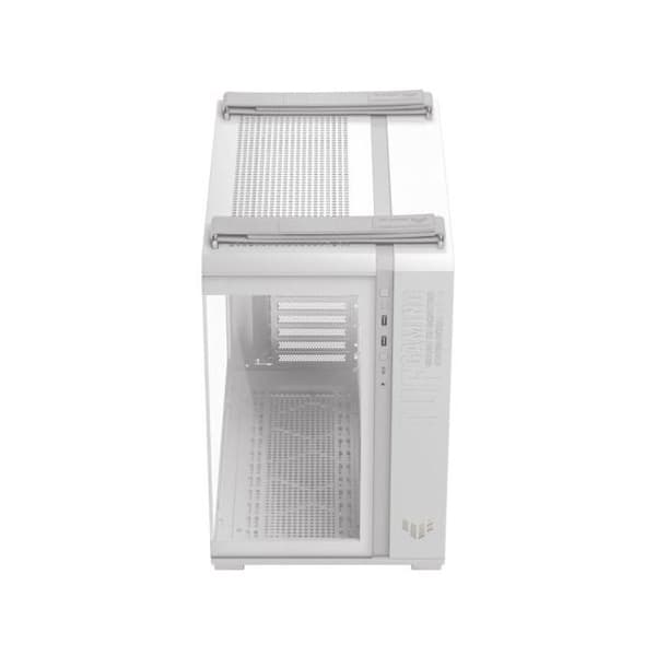 ASUS TUF GAMING GT502 HORIZON TG ARGB Mid Tower ATX Dubbelt Tempererat Glas USB-C Vit